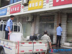 景德鎮(zhèn)城管： 高壓清洗機亮相瓷都