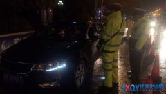景德鎮(zhèn)交警三大隊春節(jié)期間長抓酒駕不放松