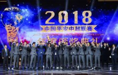 2018中超圓滿落幕 中國平安為冠軍球隊(duì)頒發(fā)火神杯
