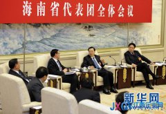 張德江劉云山王岐山分別參加全國人大會議一些代表團審議