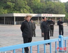 金正恩視察在建餐廳游船 要求配置高級(jí)家具(圖
